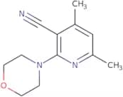 4,6-Dimethyl-2-(morpholin-4-yl)pyridine-3-carbonitrile