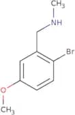 [(2-Bromo-5-methoxyphenyl)methyl](methyl)amine