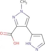 1-Methyl-4-(1H-pyrazol-3-yl)-1H-pyrazole-3-carboxylic acid