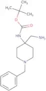 tert-Butyl N-[4-(aminomethyl)-1-benzylpiperidin-4-yl]carbamate