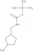 tert-butyl N-[(3-aminocyclopentyl)methyl]carbamate, Mixture of diastereomers