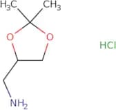 (2,2-Dimethyl-1,3-dioxolan-4-yl)methanamine hydrochloride