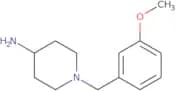 1-[(3-Methoxyphenyl)methyl]piperidin-4-amine