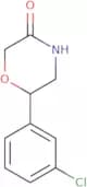 6-(3-Chlorophenyl)morpholin-3-one