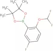 2-(Difluoromethoxy)-5-fluorobenzeneboronic acid, pinacol ester