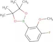 2-(3-Fluoro-2-methoxyphenyl)-4,4,5,5-tetramethyl-1,3,2-dioxaborolane
