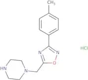 1-{[3-(4-Methylphenyl)-1,2,4-oxadiazol-5-yl]methyl}piperazine hydrochloride