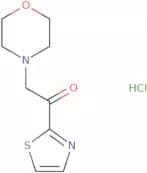 2-(Morpholin-4-yl)-1-(1,3-thiazol-2-yl)ethan-1-one hydrochloride