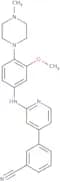 3-(2-{[3-Methoxy-4-(4-methylpiperazin-1-yl)phenyl]amino}pyridin-4-yl)benzonitrile