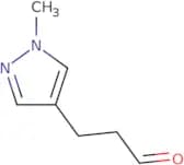 3-(1-Methyl-1H-pyrazol-4-yl)propanal