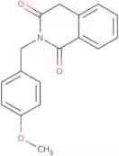 2-[(4-Methoxyphenyl)methyl]-1,2,3,4-tetrahydroisoquinoline-1,3-dione