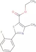 Ethyl 2-(2-fluorophenyl)-4-methyl-1,3-thiazole-5-carboxylate