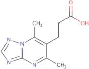 3-(5,7-Dimethyl-[1,2,4]triazolo[1,5-a]pyrimidin-6-yl)-propionic acid