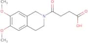 4-(6,7-Dimethoxy-1,2,3,4-tetrahydroisoquinolin-2-yl)-4-oxobutanoic acid
