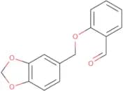 2-[(1,3-Dioxaindan-5-yl)methoxy]benzaldehyde