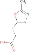 (5-Methyl-[1,3,4]oxadiazol-2-ylsulfanyl)-acetic acid