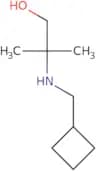 2-[(Cyclobutylmethyl)amino]-2-methylpropan-1-ol