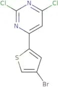 4-(4-Bromothiophen-2-yl)-2,6-dichloropyrimidine