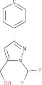 (1-(Difluoromethyl)-3-(pyridin-4-yl)-1H-pyrazol-5-yl)methanol