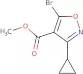 Methyl 5-bromo-3-cyclopropyl-1,2-oxazole-4-carboxylate