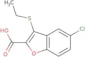 5-Chloro-3-(ethylsulfanyl)-1-benzofuran-2-carboxylic acid