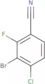 3-Bromo-4-chloro-2-fluorobenzonitrile