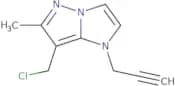 7-(Chloromethyl)-6-methyl-1-(prop-2-yn-1-yl)-1H-imidazo[1,2-b]pyrazole