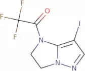 2,2,2-Trifluoro-1-{7-iodo-1H,2H,3H-pyrazolo[1,5-a]imidazol-1-yl}ethan-1-one