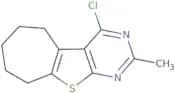 3-Chloro-5-methyl-8-thia-4,6-diazatricyclo[7.5.0.0,2,7]tetradeca-1(9),2,4,6-tetraene