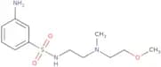 3-Amino-N-{2-[(2-methoxyethyl)(methyl)amino]ethyl}benzene-1-sulfonamide