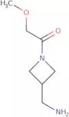 1-[3-(Aminomethyl)azetidin-1-yl]-2-methoxyethan-1-one