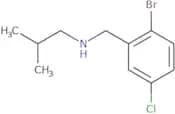 [(2-Bromo-5-chlorophenyl)methyl](2-methylpropyl)amine