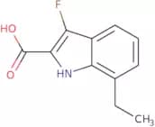 7-Ethyl-3-fluoro-1H-indole-2-carboxylic acid