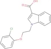 1-[2-(2-Chlorophenoxy)ethyl]-1H-indole-3-carboxylic acid