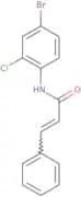 N-(4-Bromo-2-chlorophenyl)-3-phenylprop-2-enamide
