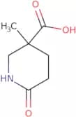 3-Methyl-6-oxopiperidine-3-carboxylic acid