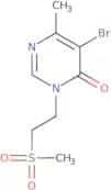 5-Bromo-3-(2-methanesulfonylethyl)-6-methyl-3,4-dihydropyrimidin-4-one