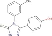 4-(5-Mercapto-4-(M-tolyl)-4H-1,2,4-triazol-3-yl)phenol