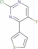 2-Chloro-5-fluoro-4-(thiophen-3-yl)pyrimidine
