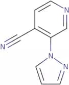 3-(1H-Pyrazol-1-yl)pyridine-4-carbonitrile
