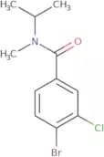 4-Bromo-3-chloro-N-methyl-N-(propan-2-yl)benzamide