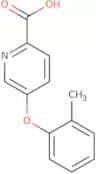 5-(2-Methylphenoxy)pyridine-2-carboxylic acid