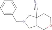 2-Benzyl-octahydropyrano[3,4-c]pyrrole-7a-carbonitrile