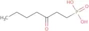 (3-Oxoheptyl)phosphonic acid