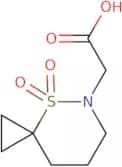 2-{4,4-Dioxo-4λ⁶-thia-5-azaspiro[2.5]octan-5-yl}acetic acid