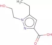 5-Ethyl-1-(2-hydroxyethyl)-1H-pyrazole-3-carboxylic acid
