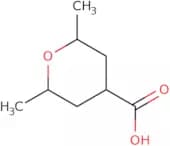 rac-(2R,4R,6S)-2,6-Dimethyloxane-4-carboxylic acid