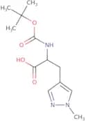 2-tert-Butoxycarbonylamino-3-(1-methyl-1H-pyrazol-4-yl)propionic acid