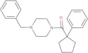 1-benzyl-4-(1-phenylcyclopentanecarbonyl)piperazine