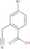 4-Bromo-2-(cyanomethyl)benzoic acid